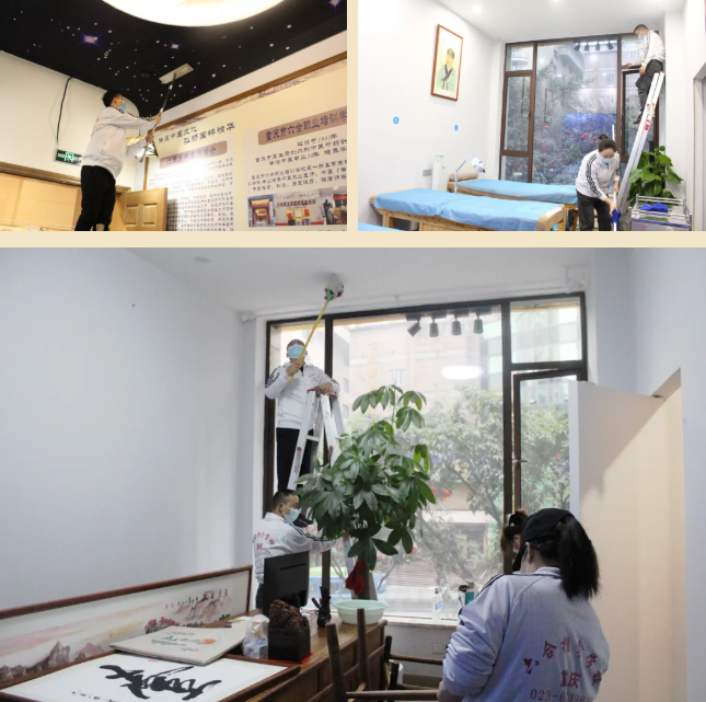 辭舊迎新大掃除 抗疫愛衛迎新春